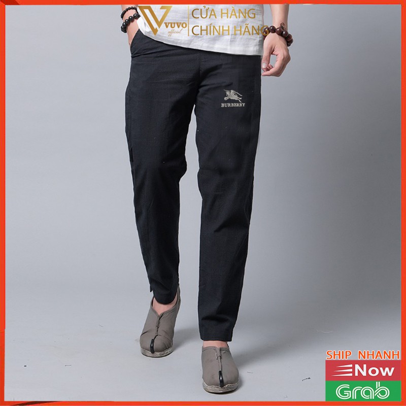 Quần Đũi Nam Dáng Dài Thêu Logo Độc Lạ Đẹp Vuvo Official