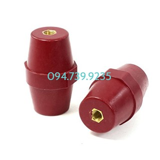 Sứ Đỡ Thanh Cái Đồng 76 - Sứ 76 - Sứ Đỏ Cách Điện 76mm