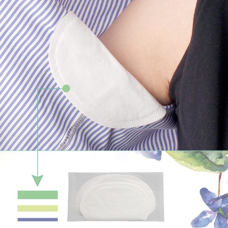 Brroa Miếng Dán Thấm Hút Mồ Hôi Nách Dùng Một Lần Tiện Lợi