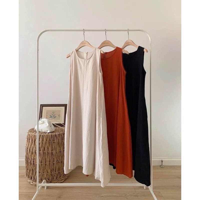 Váy suông đũi ULZZANG xinh