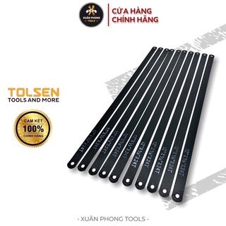 Túi 10 lưỡi cưa đen 300mm tolsen 30061 | xuân phong tools