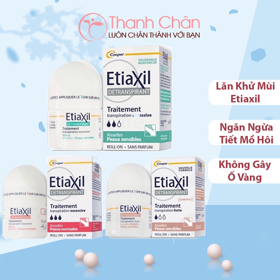 Lăn Khử Mùi Etiaxil Ngăn Tiết Mồ Hôi 15ml