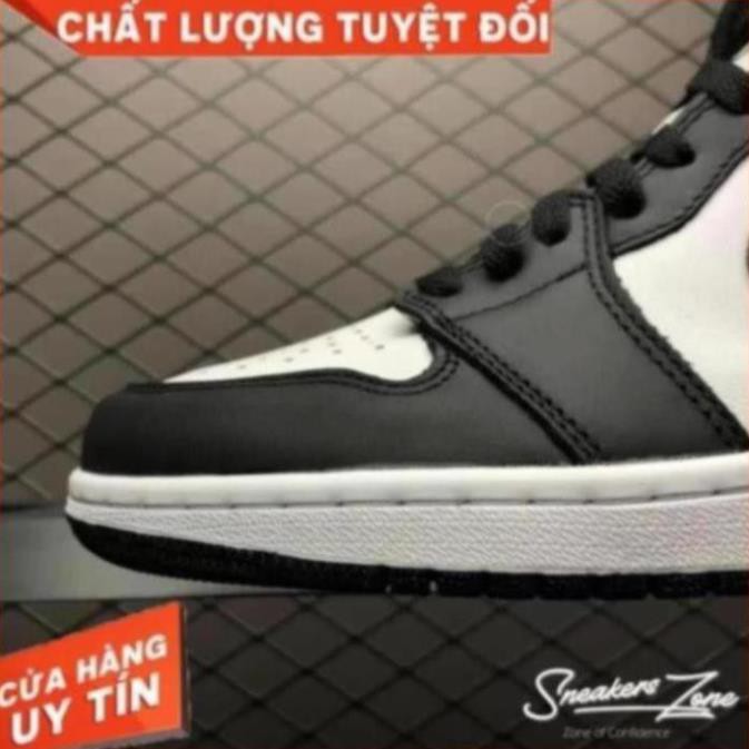 [Full box] Giầy Jordan 1 ĐEN TRẮNG cao cổ chất đẹp  full box + hộp bảo vệ  không móp méo khi vận chuyển