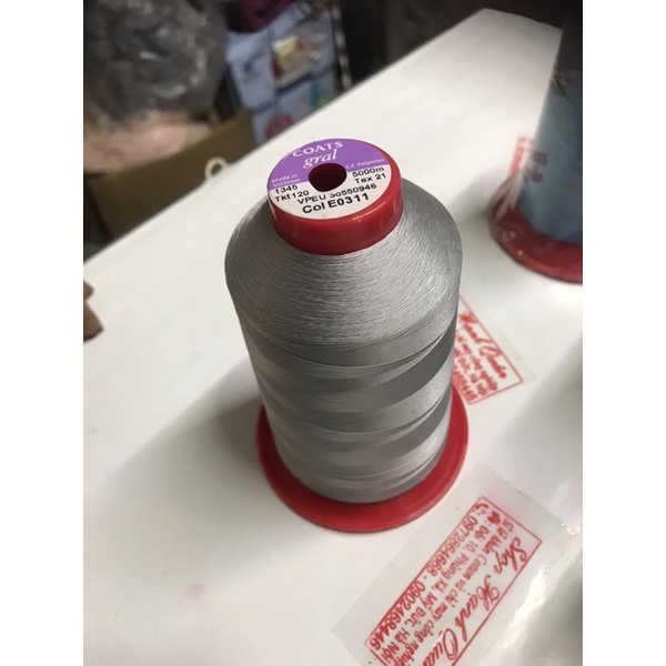 Chỉ thêu vi tính Coats cuộn dài 3000m  Giao đơn từ 50k