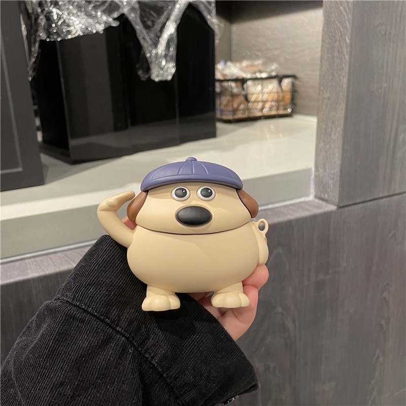 Vỏ Bảo Vệ Hộp Sạc Tai Nghe Airpods 3 Pro AirPods3 Họa Tiết Hoạt Hình Cún Con Dễ Thương Thời Trang 2021 Ốp