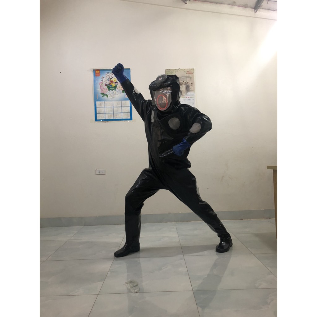 Áo bảo hộ bắt ong rừng có quạt