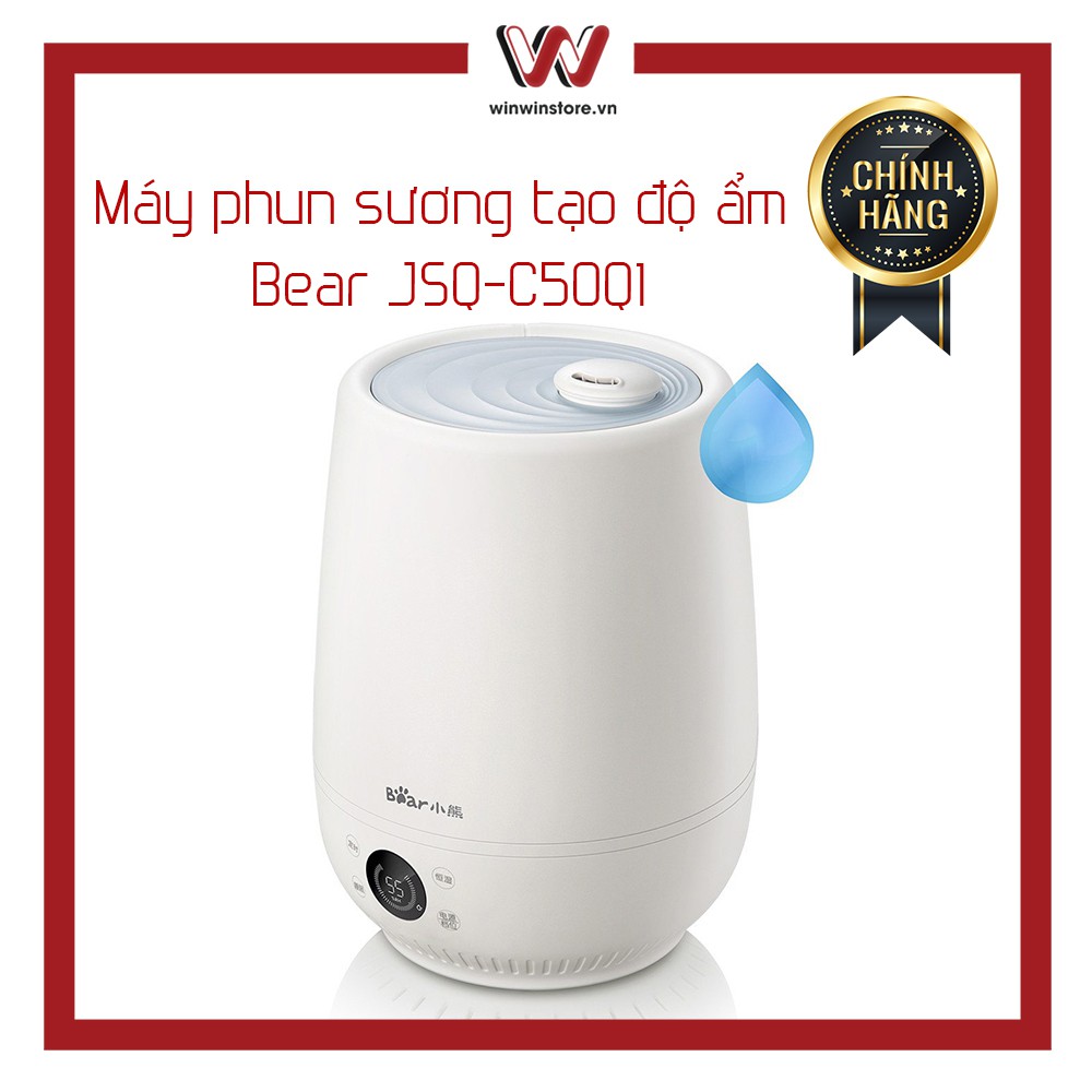 [Mã 154ELSALE2 giảm 7% đơn 300K] Máy phun sương tạo độ ẩm Bear JSQ-C50Q1