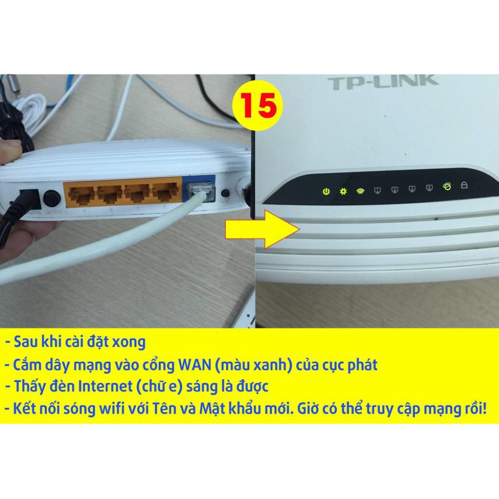 YT9 Bộ phát wifi TPLink 740N 1 râu xịn TP-Link 45 YT9 | BigBuy360 - bigbuy360.vn