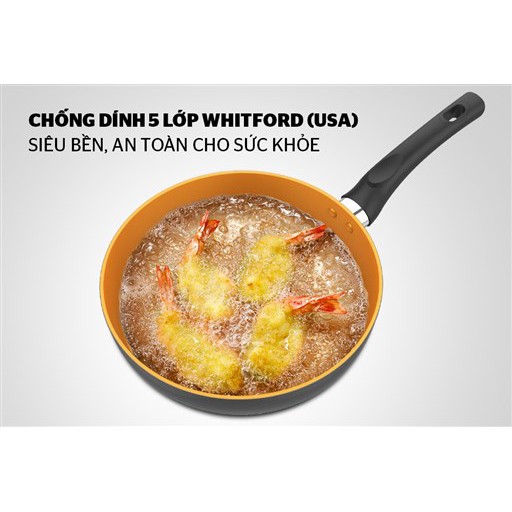 CHẢO CHỐNG DÍNH ĐÁY TỪ SUNHOUSE MAMA SHG1128MCB