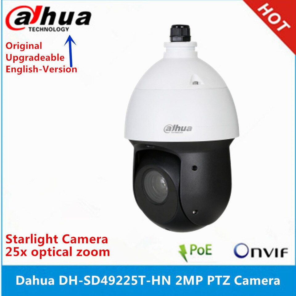 Camera IP Speed Dome hồng ngoại 2.0 Megapixel DAHUA SD49225T-HN