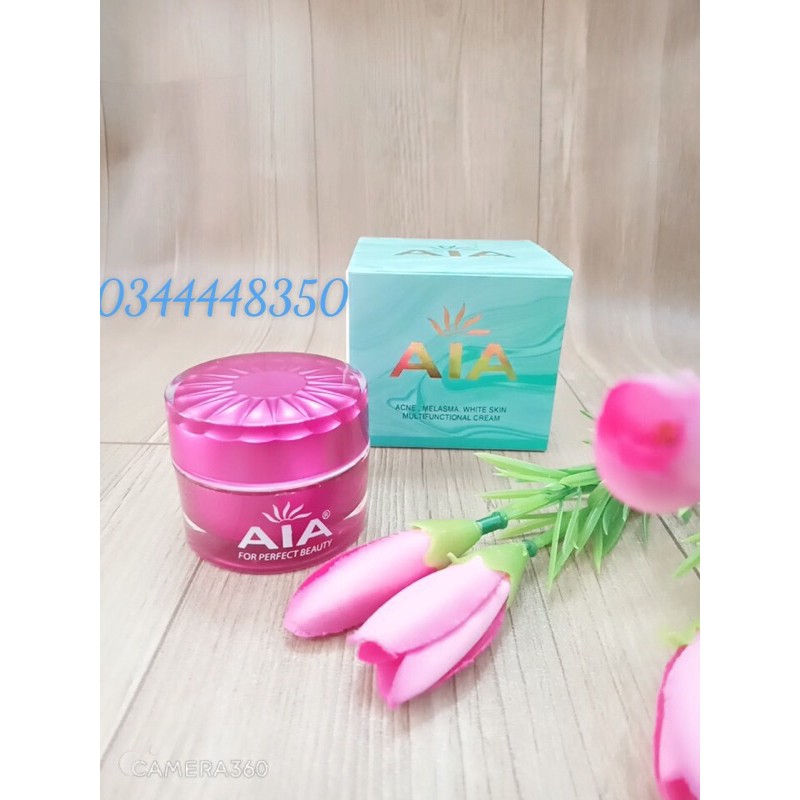 Kem mụn thâm mờ sẹo ngăn nhờn trắng da AIA 12g