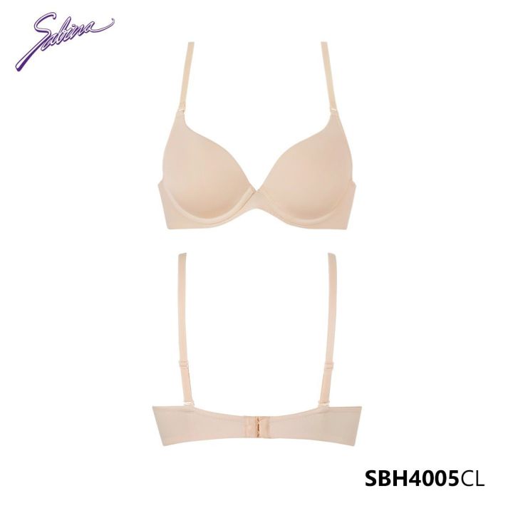 Áo Lót Mút Dày Vừa Nâng Ngực Vừa Màu Trơn Basic Soft Doomm By Sabina SBH4005