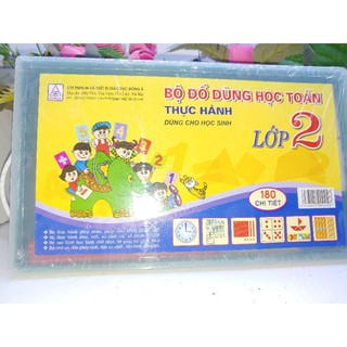 Bộ đồ thực hành toán lớp 2 180 chi tiết