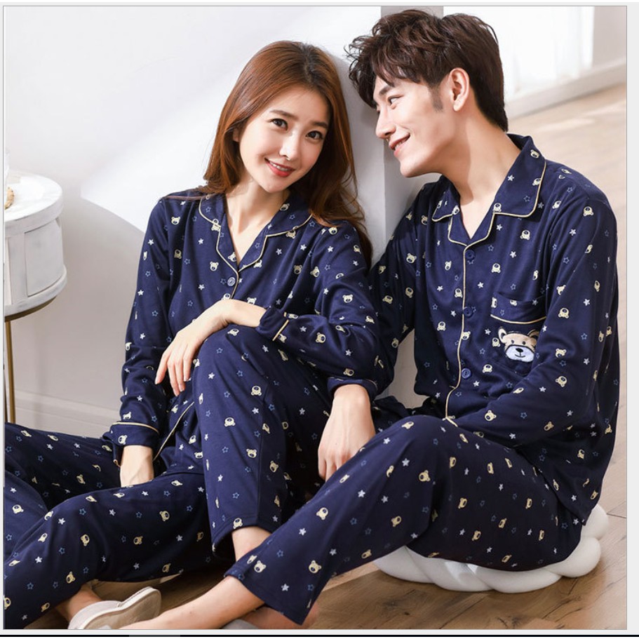 Bộ đồ ngủ pyjama nam 2018 Hàn Quốc cao cấp 109