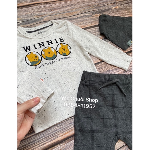 Set 3 món Pooh C&A dư xịn bé trai