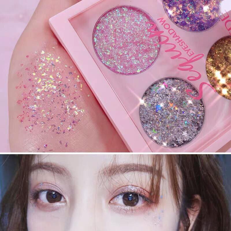 [HOT] ✨KIM TUYẾN KIRA KIRA GEL 4 Ô LẤP LÁNH✨