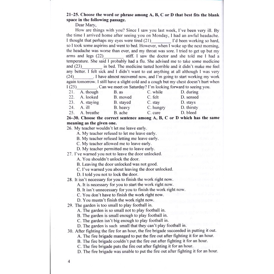 Sách - Đề kiểm tra Tiếng Anh 11 (Tái bản 5)