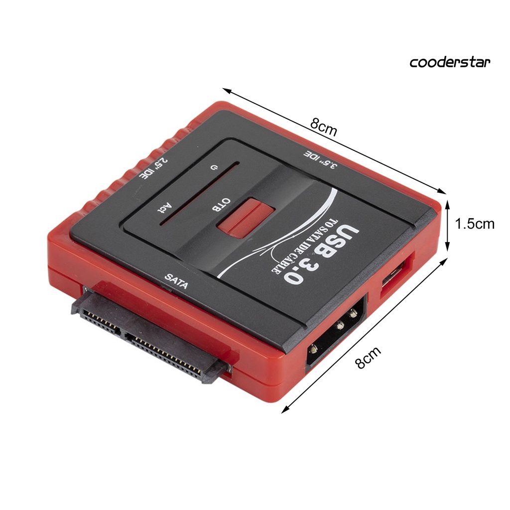 Dây Cáp Nhựa Chuyển Đổi Ổ Cứng 5 Gbps Usb 3.0 Sang Sata Ide Cho Laptop 2.5-inch | BigBuy360 - bigbuy360.vn