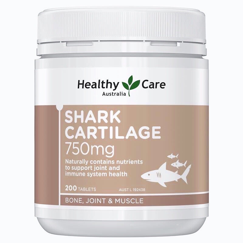 Sụn vi cá mập shark cartilage 200 viên của Úc