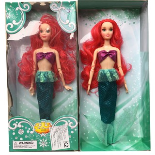 Búp bê Nàng Tiên Cá xinh đẹp có khớp cao 30cm