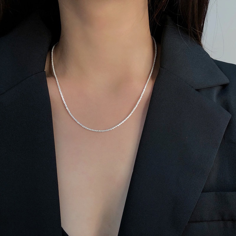 Vòng cổ Đính Đá Lấp Lánh Thời Trang Dành Cho Nữ