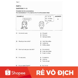 Key English Test (KET) - full 7q - Tặng Audio