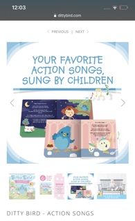 Sách nhạc tương tác Ditty bird