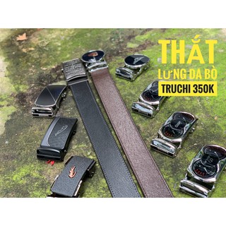 Thắt lưng da bò khóa tự động nam | truchi