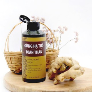 Gừng Hạ Thổ Toàn Thân Wonmom 200ml giữ ấm, săn chắc giảm mùi cho mẹ sau sinh