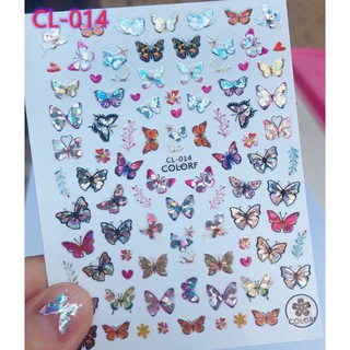 sticker dán móng 3d
