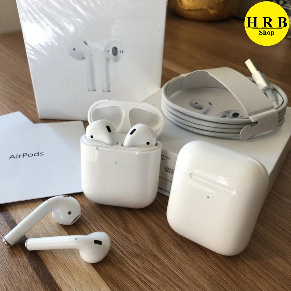 [Phiên Bản Cao Cấp] Airpods 2/ Tai Nghe Bluetooth Không Dây Định Vị, Đổi Tên, Sạc Không Dây | BigBuy360 - bigbuy360.vn