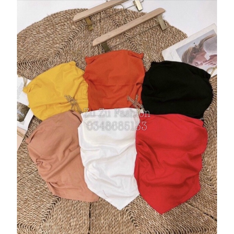 [Săn Sale Sốc] Áo thun yếm dây xích cao cấp