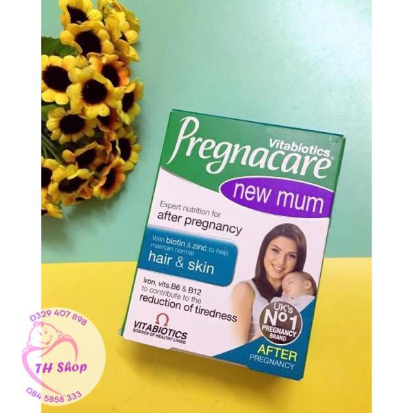 Vitamin Pregnacare New Mum Khôi phục Tóc và Da Cho Mẹ Sau Sinh