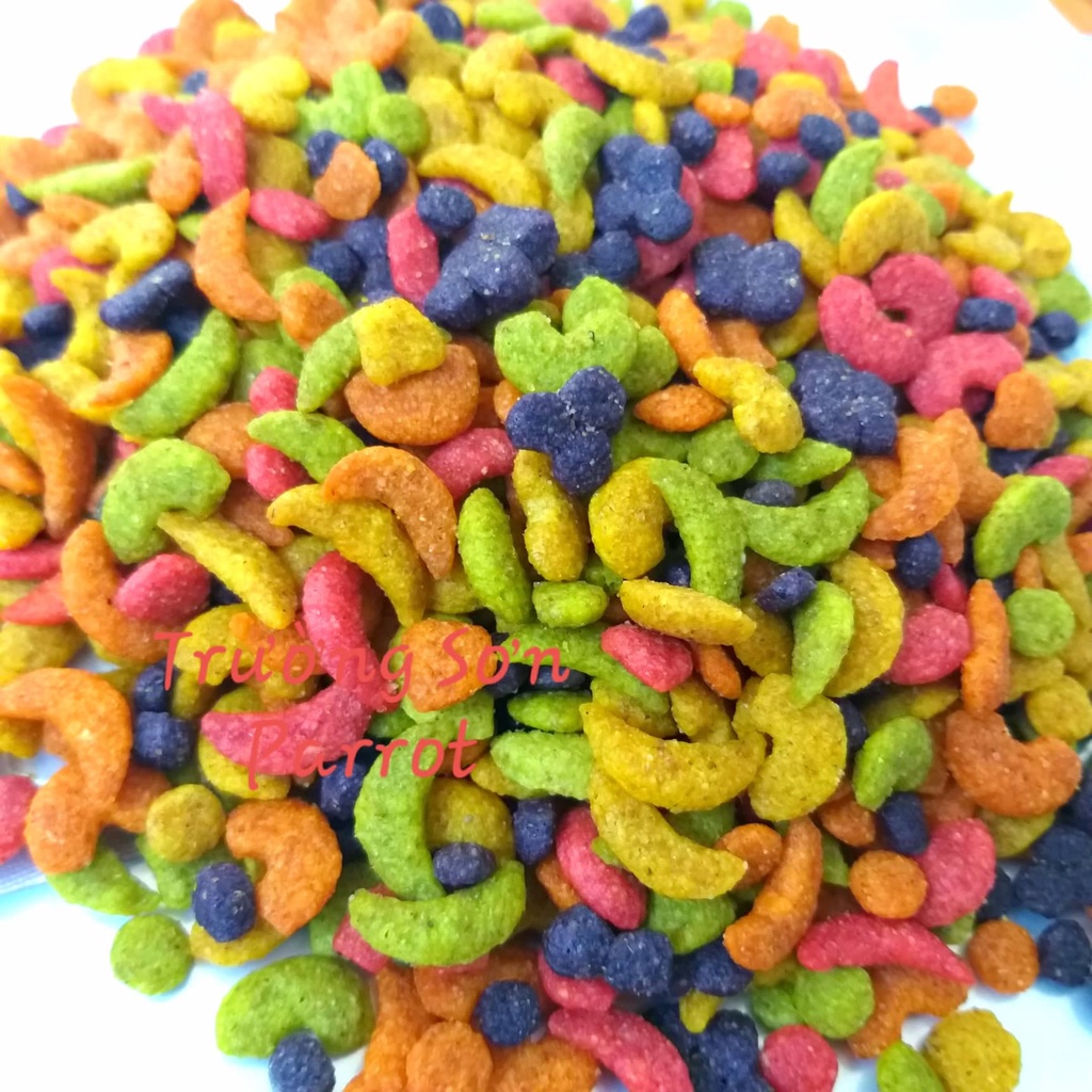 Hạt trái cây ZuPreem size to cho vẹt Xám, Xích, Macaw, Cookatoo, amazon