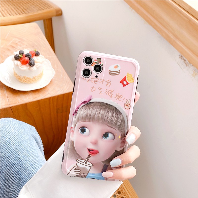 Ốp lưng iphone Baby Snack IMD dày dặn viền nổi 5/5s/6/6plus/6s/6splus/7/7plus/8/8plus/x/xr/xs/11/12/pro/max/plus/promax | BigBuy360 - bigbuy360.vn