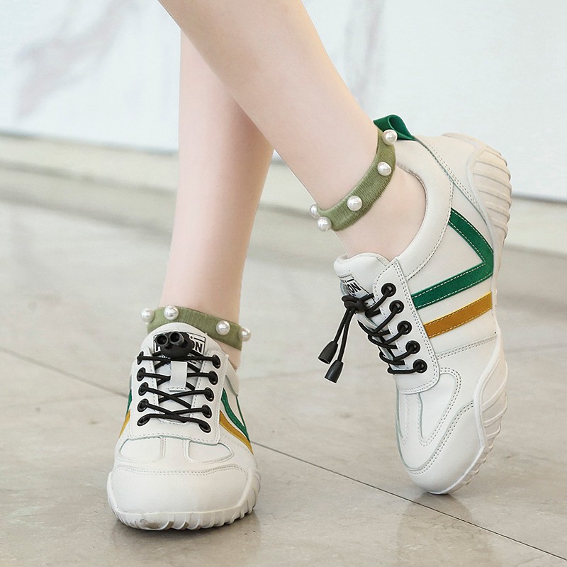 Giày Lười Bằng Da Đế Bằng Thiết Kế Thể Thao Trẻ Trung Năng Động | BigBuy360 - bigbuy360.vn