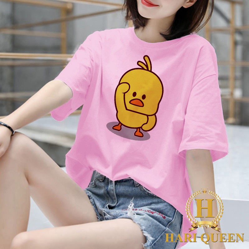 Áo phông 1 vịt chào cờ nhiều màu HARI0520