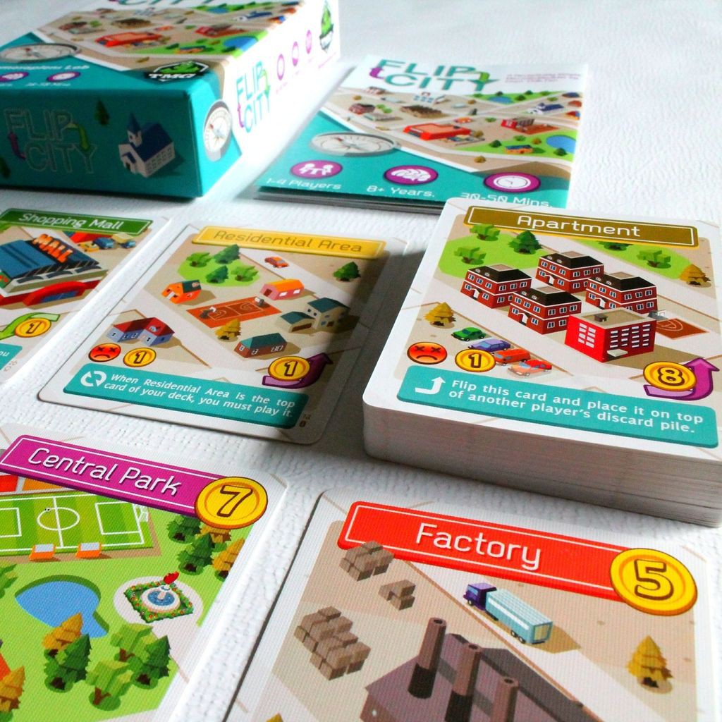 [US] Flip City - Trò Chơi Board Game