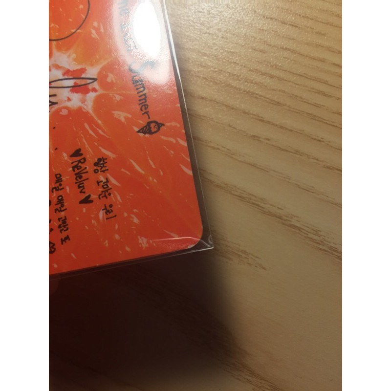 Card red velvet wanna one x1