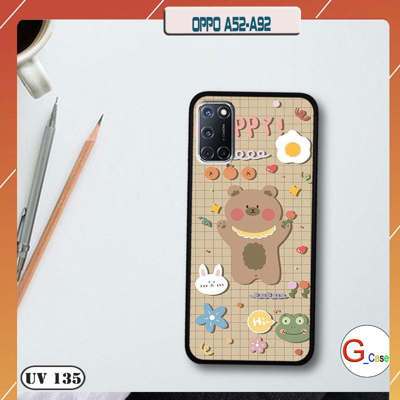 Ốp lưng OPPO A52-A92 nhám viền dẻo