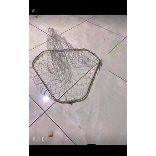 Vợt Vớt Cá Nnox Vành Tam Giác Đủ Sai, Chất Liệu Bằng Inox Siêu Bền ,Cứng