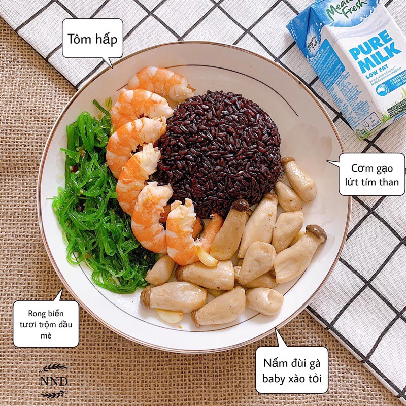 Gạo lứt đen siêu dẻo cho người ăn kiêng, tiểu đường (1kg) | BigBuy360 - bigbuy360.vn