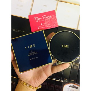 Cushion Lime xanh trắng