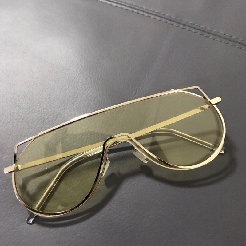 Kính Râm Nam Nữ Bản To Kim Loại Sang Chảnh - AFIX