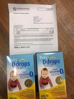 D3 drop dạng giọt