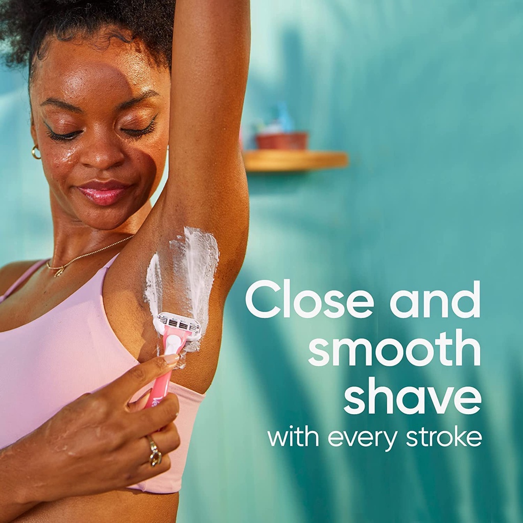Dao cạo nữ 3 lưỡi Gillette Venus Sensitive Disposable Razors  - Chemist Warehouse Úc | linhsstore