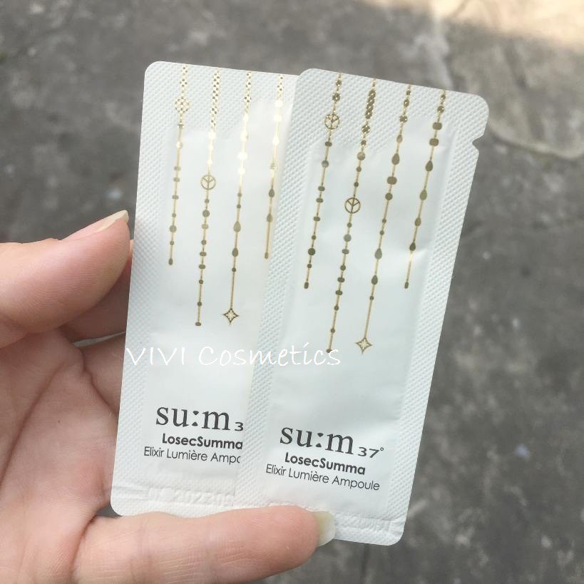 MẪU THỬ SAMPLE Tinh chất dưỡng SUM Losec Summa Elixir Lumiere Ampoule (1ML)
