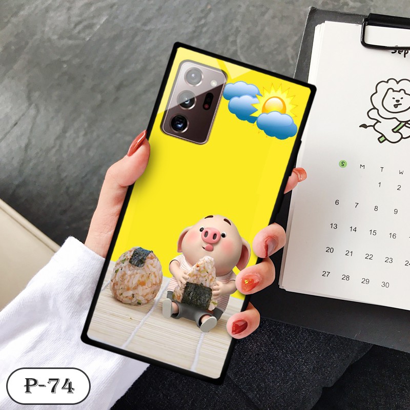 Ốp lưng kính 3D Samsung Note 20 Ultra- hình cute