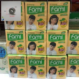 (KA) Sữa fami nguyên chất ít đường lốc 6 hộp×200 ml