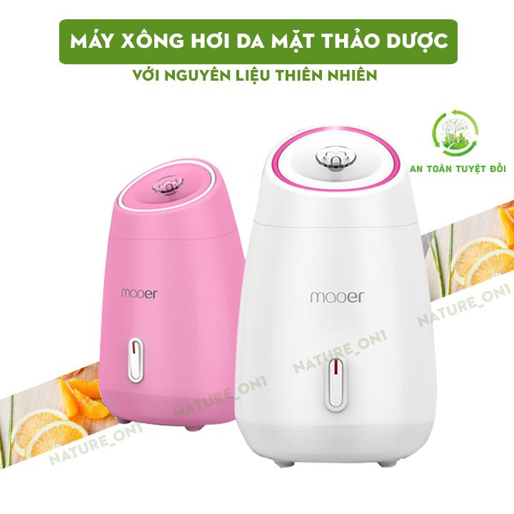 Máy Xông Mặt ⚡️𝐅𝐑𝐄𝐄 𝐒𝐇𝐈𝐏⚡️ Làm Đẹp Từ Nguyên Liệu Thiên Nhiên , Không Hóa chất Độc Hại Giúp Bạn Có Làn Da Đẹp